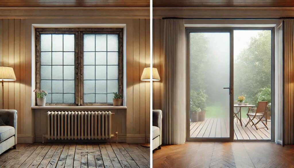 sliding glass window and door